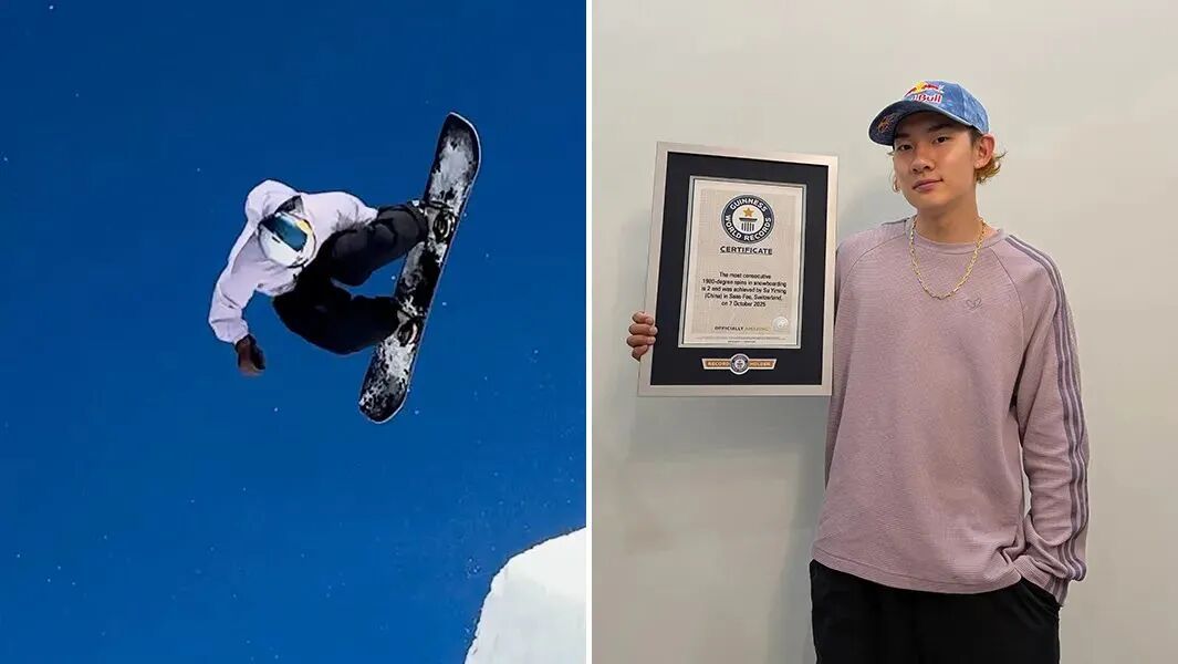 中国滑雪健儿美国站摘金夺银 苏翊鸣连续两年斩