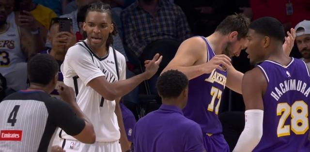 东契奇41分创纪录冲突吃技犯湖人暂列西部第三